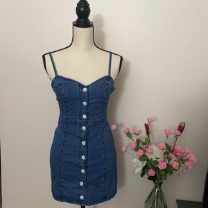 🌟💕Button Down Denim Dress🌟💕SMALL